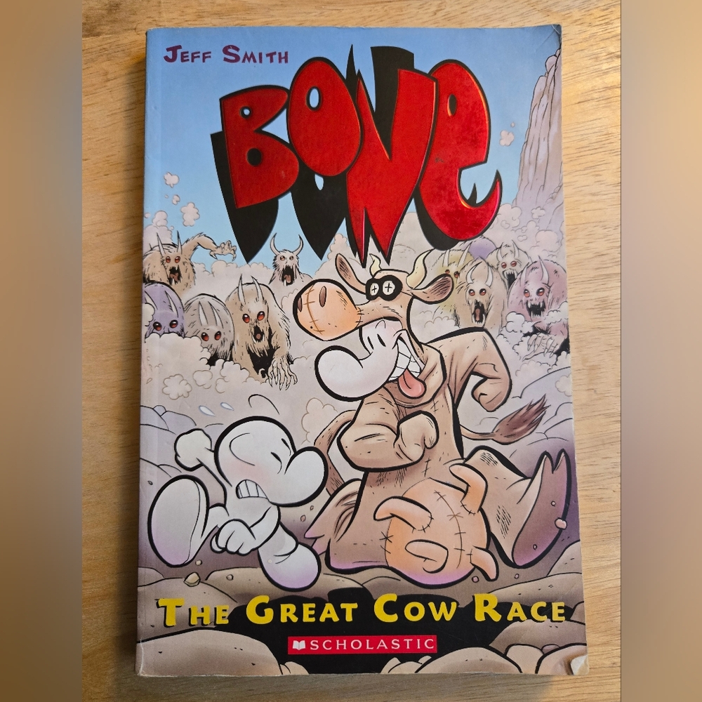 BONE- THE GREAT COW RACE, BY JEFF SMITH